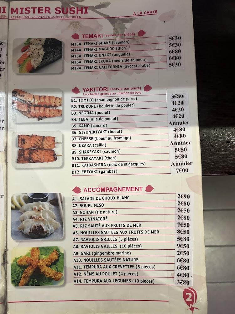 Mister Sushi - Menu Image 2